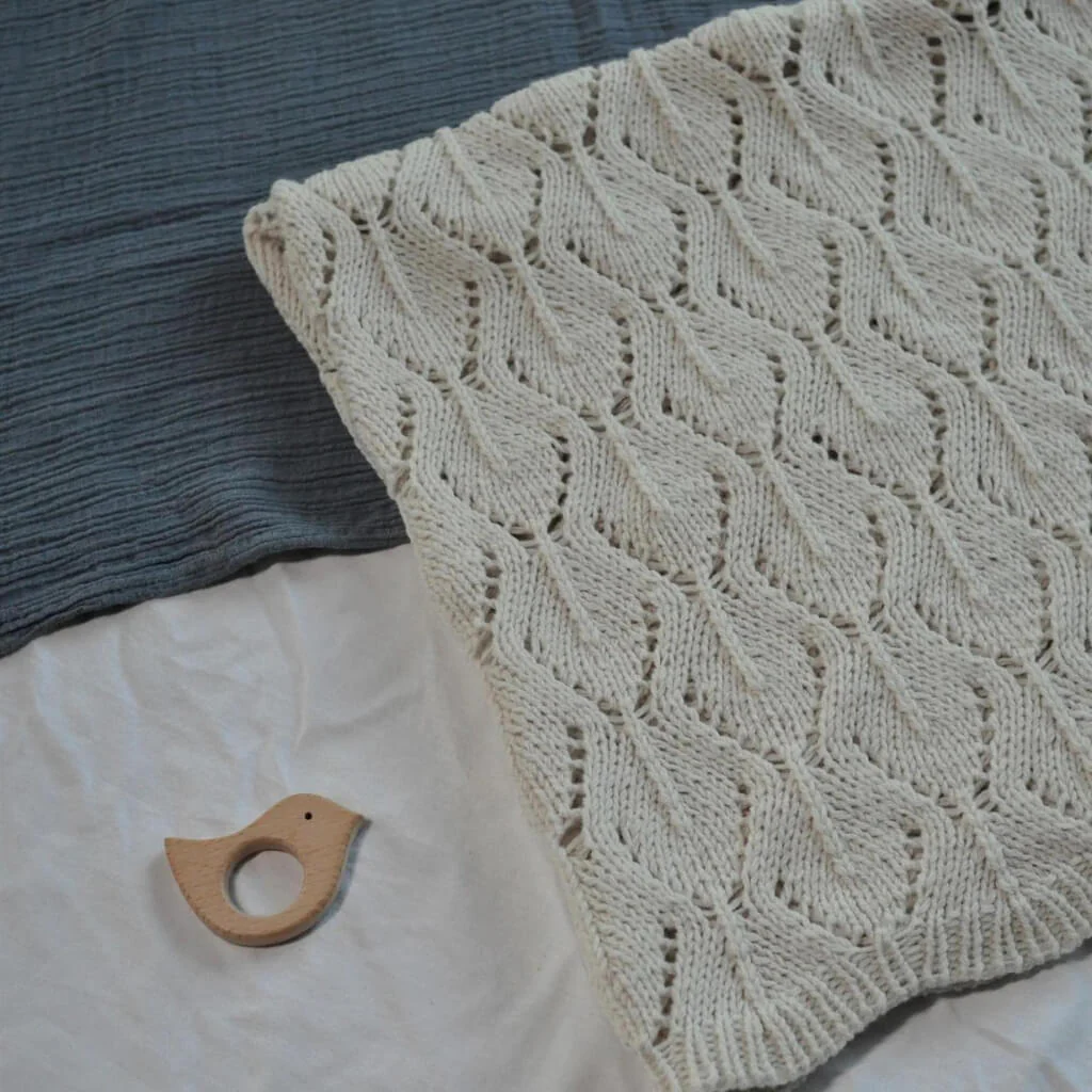 Babydecke Lille Spire Strickanleitung - Yndestrikk (PDF) - Image 5