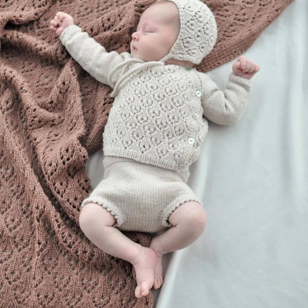 Babydecke Yndig Strickanleitung - Yndestrikk (PDF) - Image 4