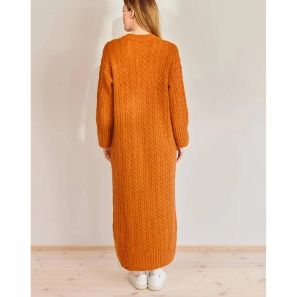 Zopfmuster Kleid Bonnie Strickanleitung - Sandnes Garn (Heft) - Image 6